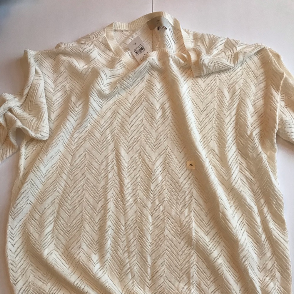 LOFT light weight sweater NWT XL